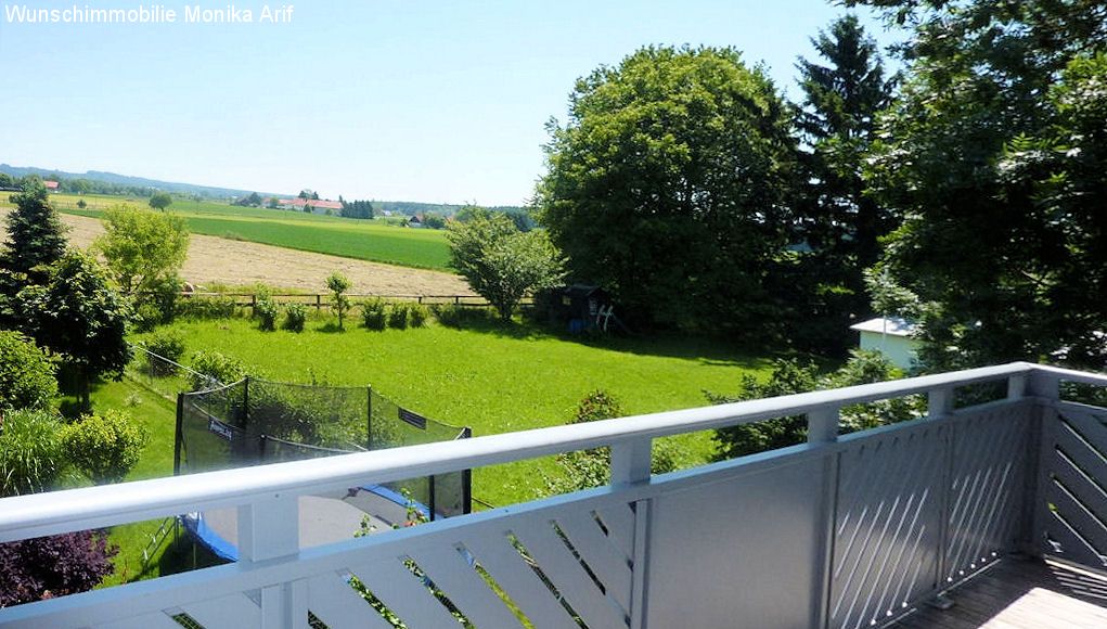 Ausblick vom Ostbalkon