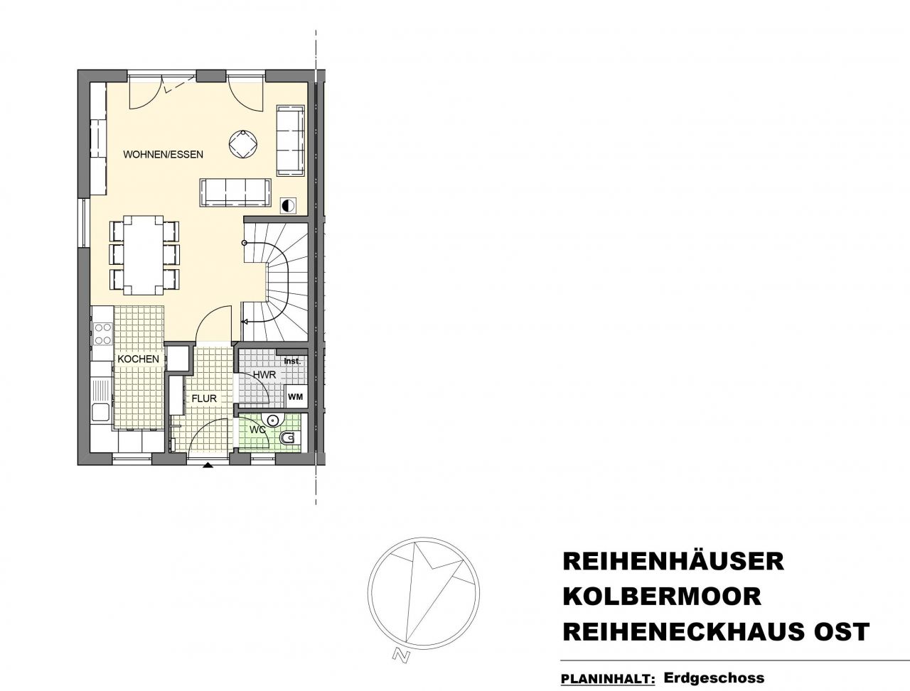 Haus 1 - Grundriss EG