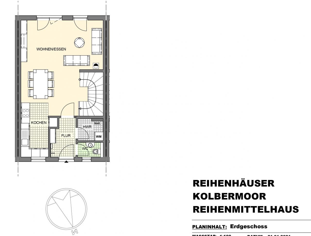 Haus 2 - Grundriss EG