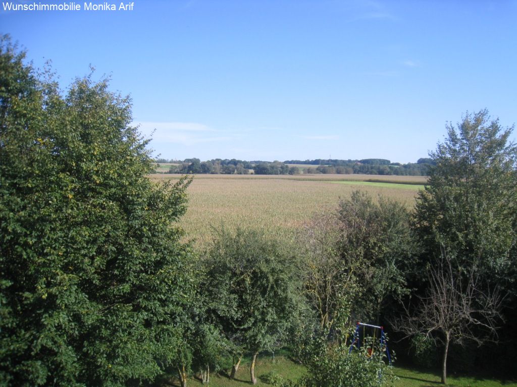 Ausblick vom Balkon