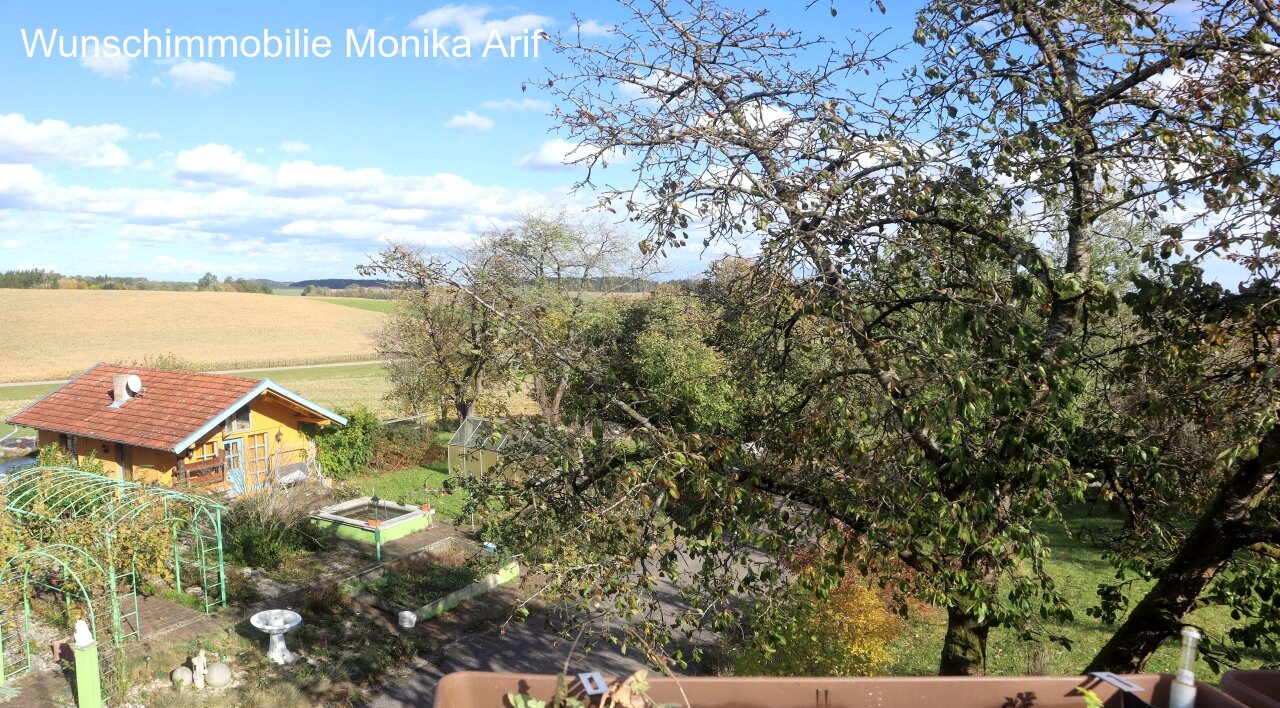 Ausblick vom Balkon