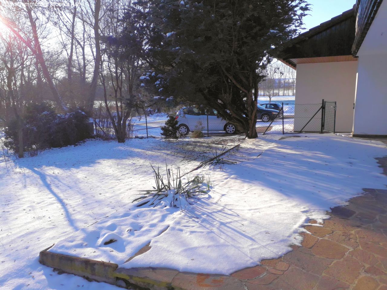 Terrasse mit Gartenanteil