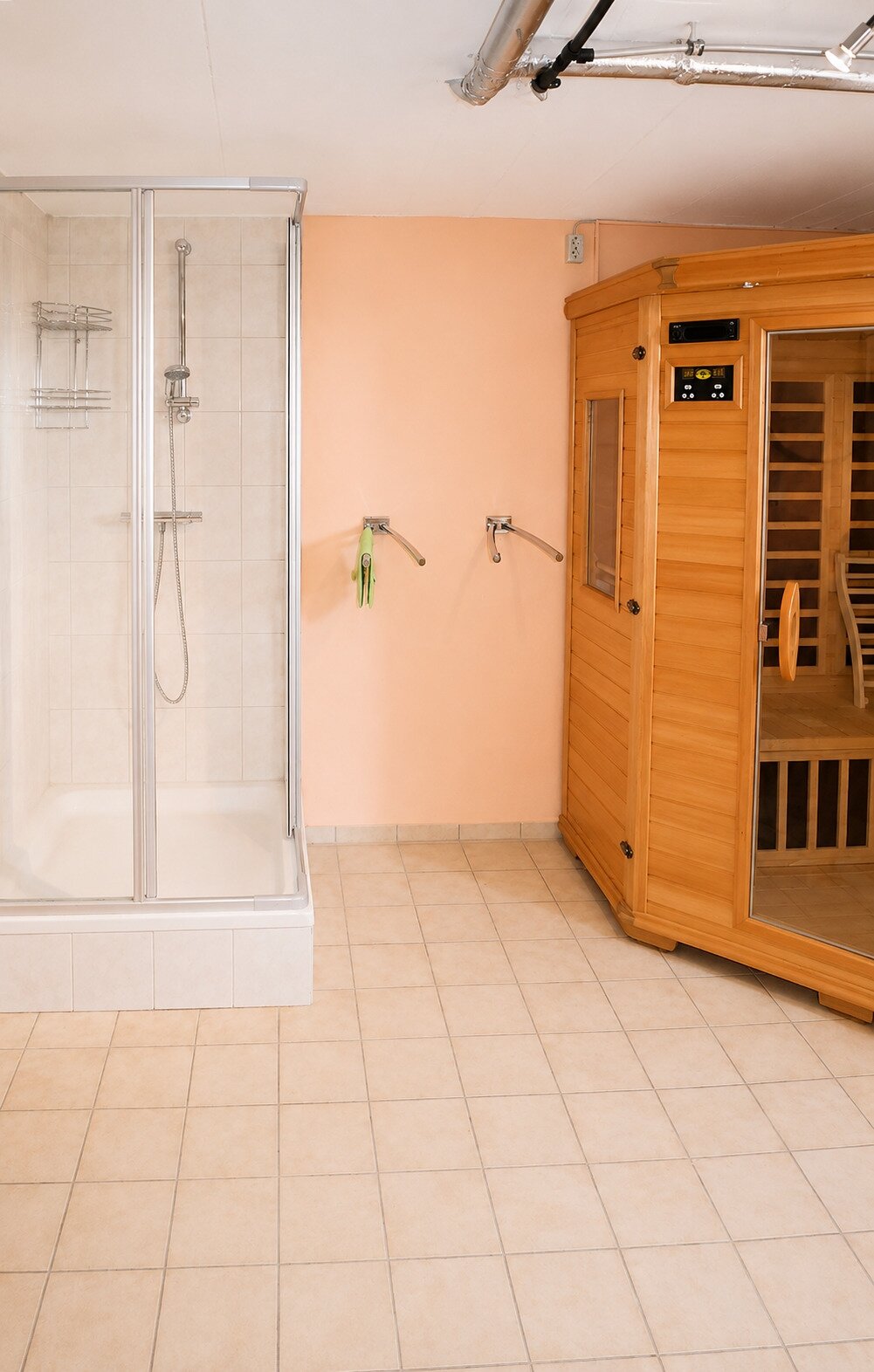Infrarot und Dusche Infrarot und Dusche