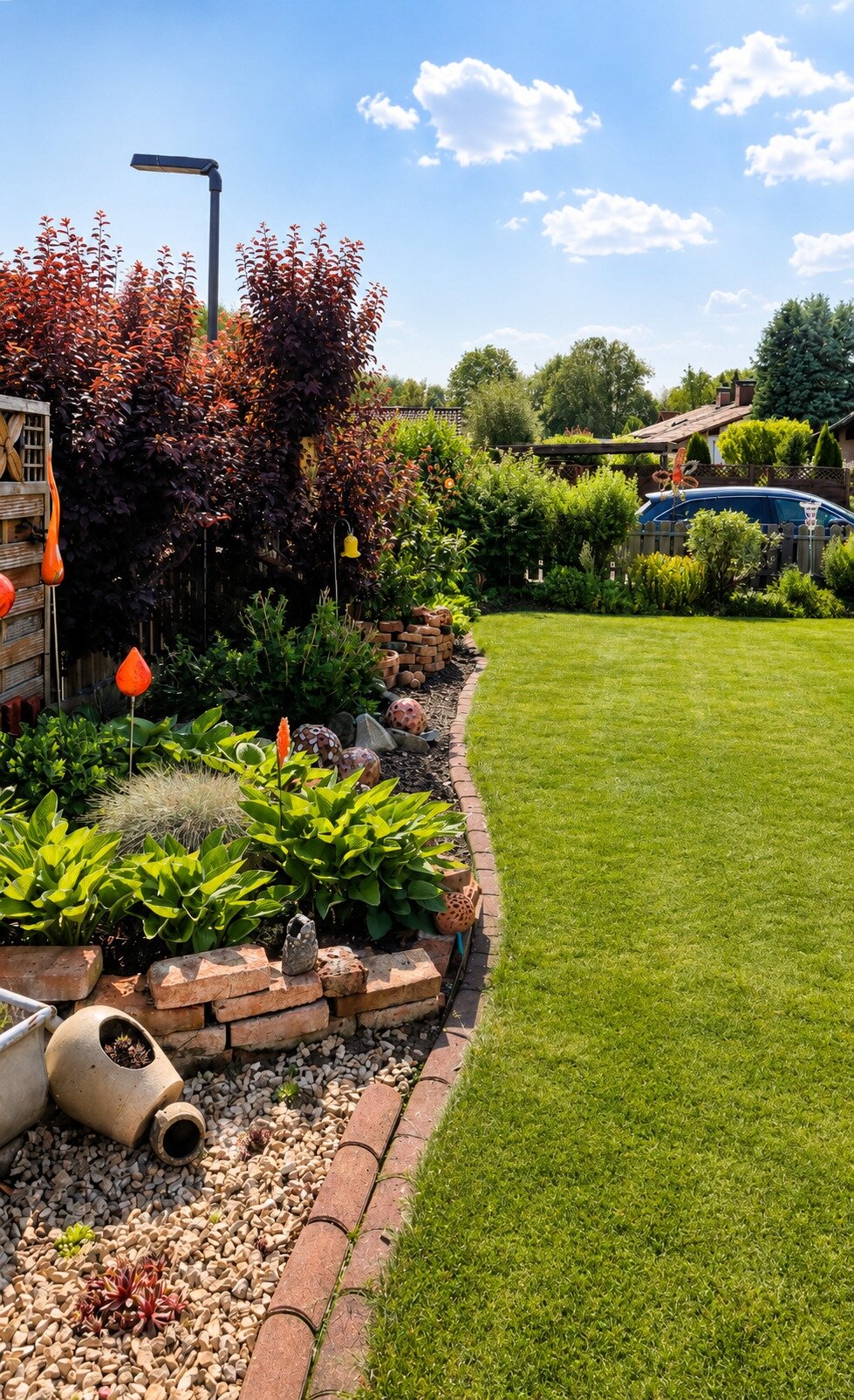 Garten Südseite - Teilansicht Garten Südseite - Teilansicht