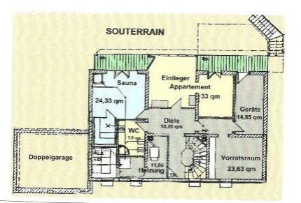 Grundriss Souterrain