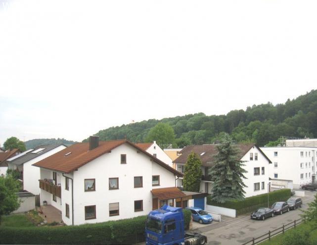 Ausblick vom Balkon