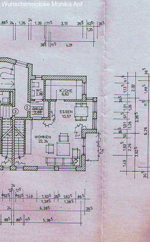 Grundriss Wohnung OG