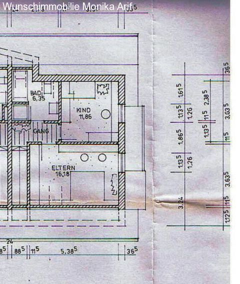 Grundriss Wohnung DG