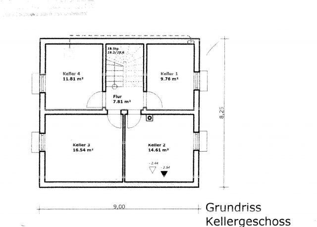 Grundriss UG