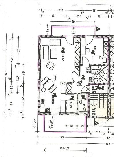 Grundriss Obergeschoss